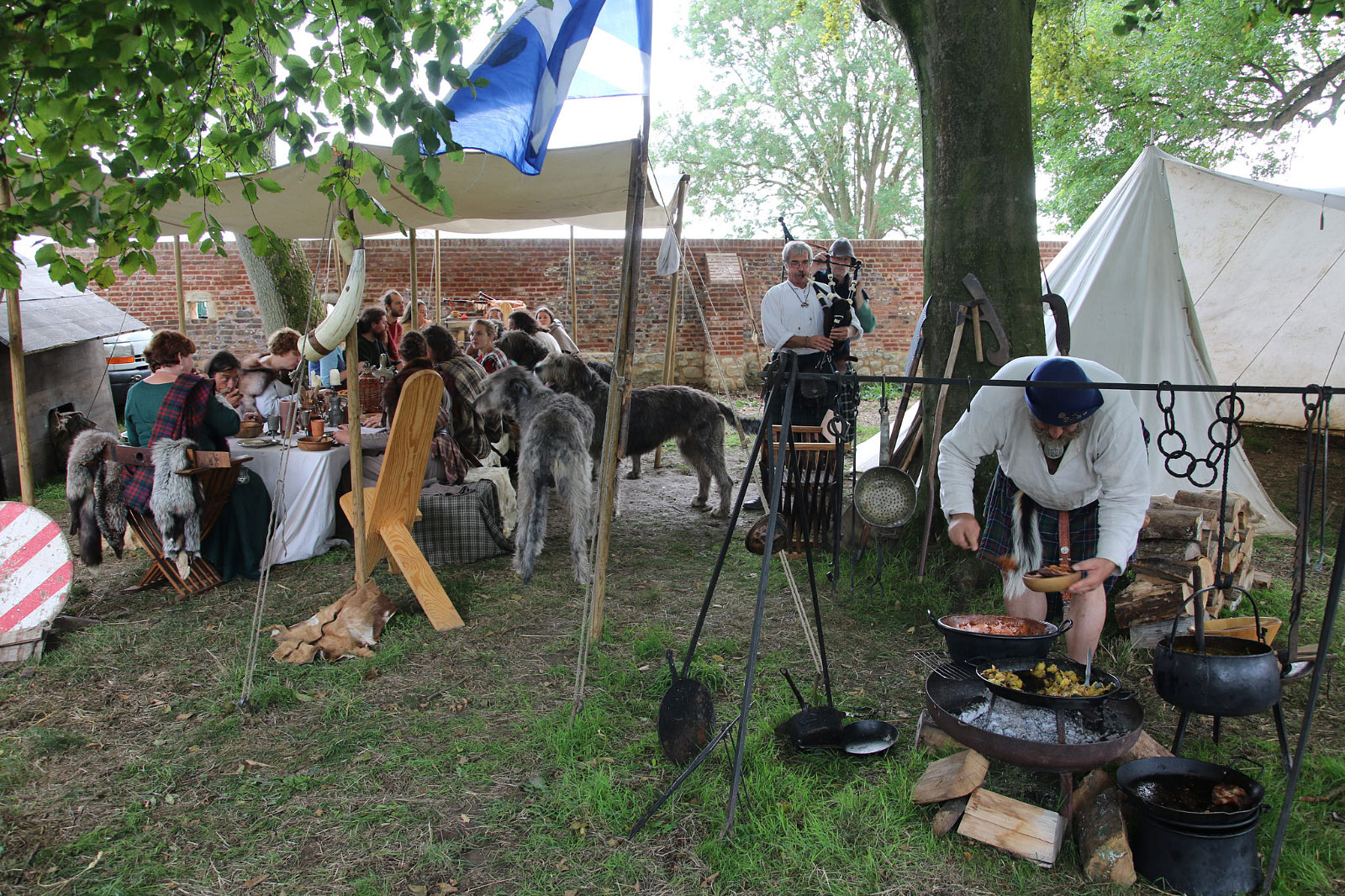 Scottish Days, Hougoumont (Waterloo)
